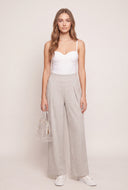 Pleated Wide Leg Pants