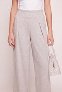 Pleated Wide Leg Pants