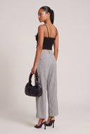 Herringbone Wide Leg Pants