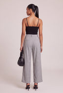 Herringbone Wide Leg Pants