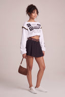 Belted Pleated Skort
