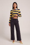 Striped Side Active Pants