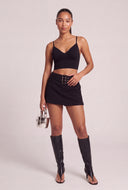 Belted Mini Skort