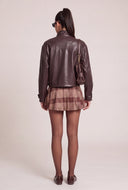 Plaid Pleated Skort