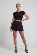 Maren Pleated High Waisted Skort