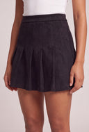 Pleated Mini Skirt
