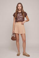 Pleated Tennis Skort