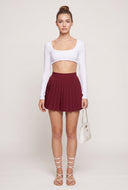 Pleated Tennis Skort