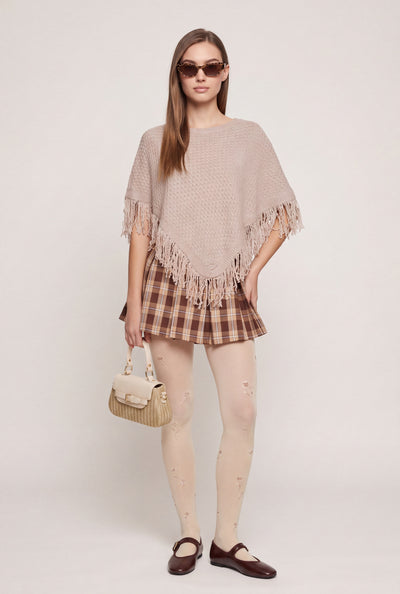 Ellis Plaid Pleated Skort