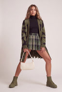 Ellis Plaid Pleated Skort