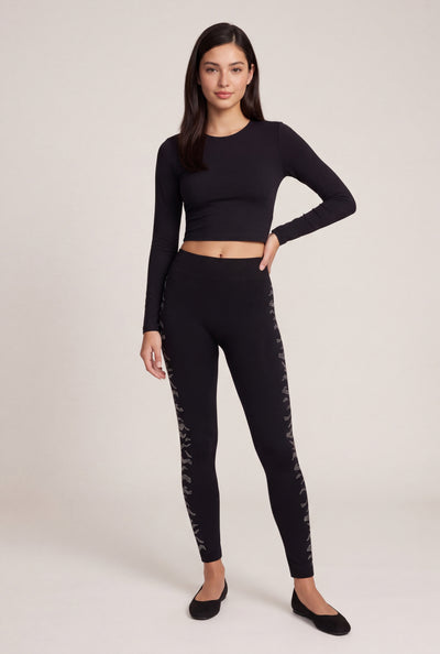 Patterned Glam Leggings