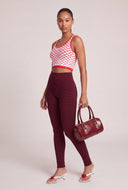 Striped High Waist Leggings