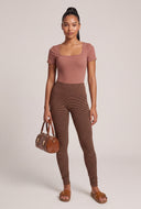 Striped High Waist Leggings