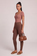 Striped High Waist Leggings