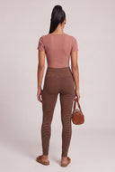Striped High Waist Leggings