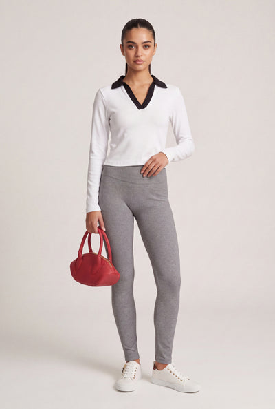 Ribbed High Waist Leggings