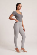 Ribbed High Waist Leggings