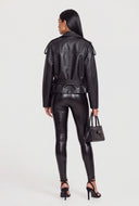 Vegan Leather Leggings