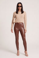Vegan Leather Leggings