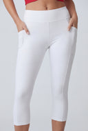 Mckenna High-Waist Capris Leggings