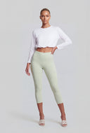 Mckenna High-Waist Capris Leggings