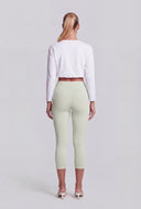 Mckenna High-Waist Capris Leggings