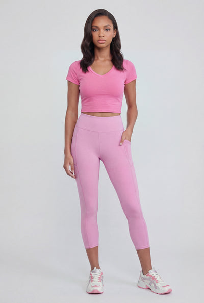 Cell Phone Pocket 7/8 Leggings
