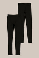 Fleece Lined Leggings 2 Pack