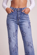 Cross Patch Jeans
