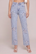 Star Patch Jeans