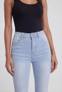 Rolled Cuff Skinny Jeans