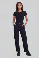 Raegan Denim Cargo Joggers