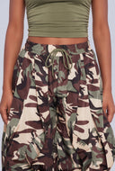 Camo Parachute Joggers