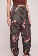 Sevyn Camo Drawstring Joggers
