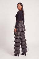 Tiered Ruffle Jeans