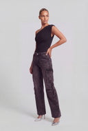 Celine Whiskered Cargo Straight-Leg Jeans