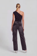 Celine Whiskered Cargo Straight-Leg Jeans