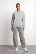 Mid Rise Wide-Leg Stretch Jeans