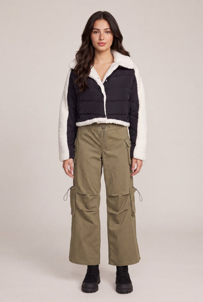 Wide Leg Utility Pants
