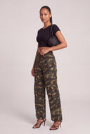 Nellie Camo Drawstring Utility Pants