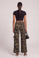 Nellie Camo Drawstring Utility Pants