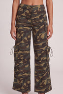 Nellie Camo Drawstring Utility Pants