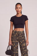 Nellie Camo Drawstring Utility Pants