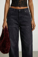 Relaxed Fit Straight-Leg Jeans