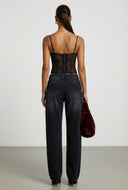 Relaxed Fit Straight-Leg Jeans