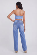 Kaliyah Mid Rise Stretch Jeans