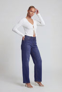 Kaliyah Mid Rise Stretch Jeans