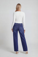 Kaliyah Mid Rise Stretch Jeans