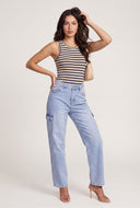 Wide Leg Cargo Jeans