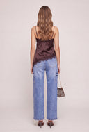 Wide Leg Cargo Jeans